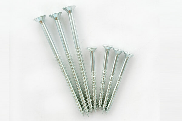 梅花槽涂蠟木螺釘